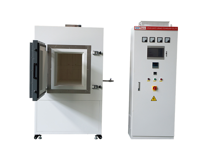 1700℃手動(dòng)門箱式電阻爐(240L)